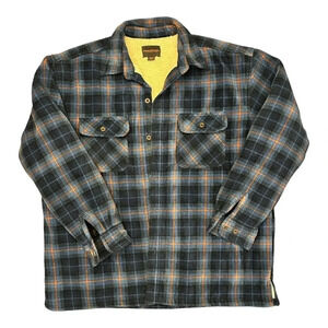 Northwest Territory Men’s Blue Plaid Flannel Jacket Size: XL